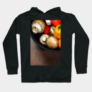 Mushrooms and peppers2 Hoodie